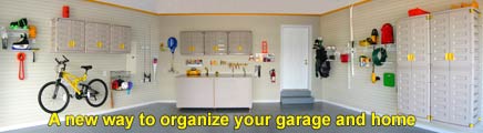A new way to organize your garage and home.